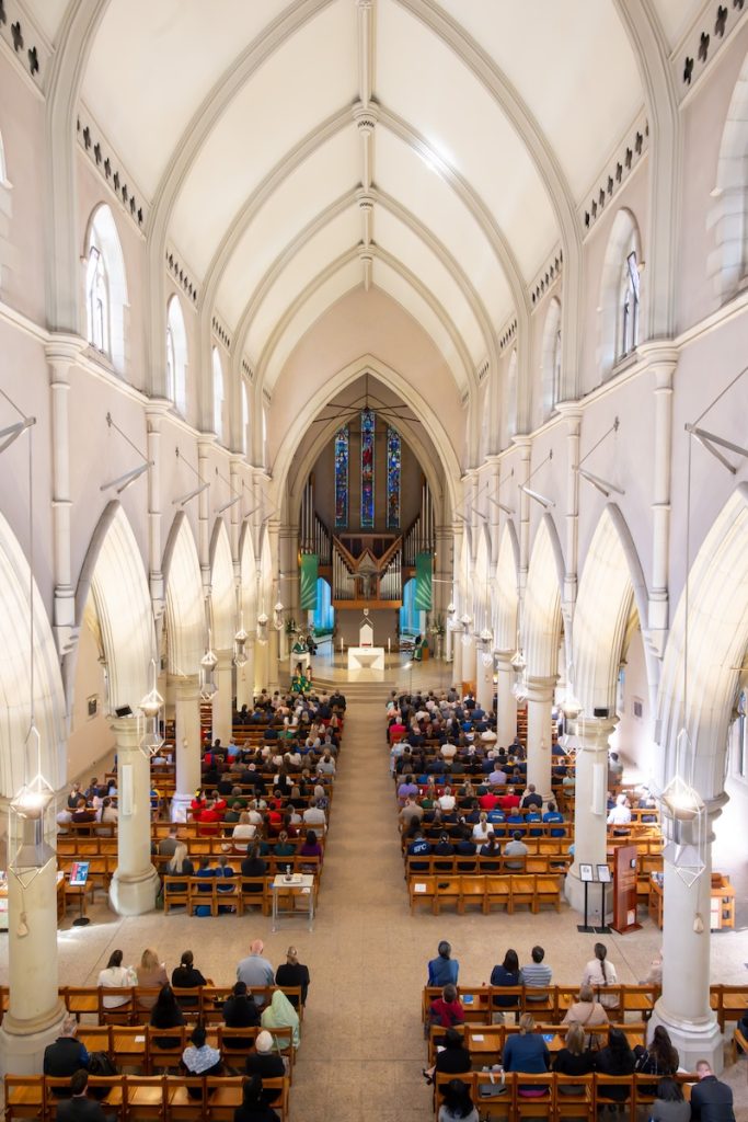 The church that Angela Greathead serves